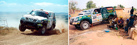 Palmares del equipo GUARDIA CIVIL Rally Raid. 2000.