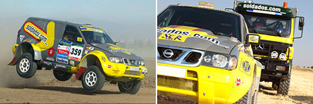 Palmares del equipo GUARDIA CIVIL Rally Raid. 2005.