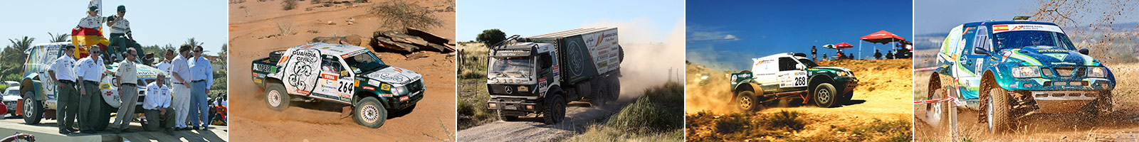 Curriculum deportivo del equipo GUARDIA CIVIL Rally Raid.