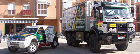 GUARDIA CIVIL Rally Raid. Proyectos humanitarios.