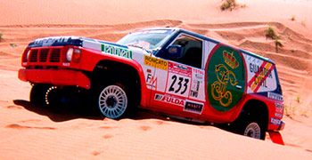 Fotos equipo GUARDIA CIVIL Rally Raid. Temporada 1999.