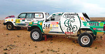 Fotos equipo GUARDIA CIVIL Rally Raid. Temporada 2001.