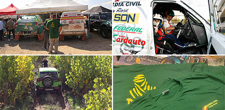 GUARDIA CIVIL Rally Raid. Colaboradores.